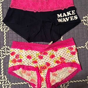 VS boy shorts